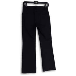 Womens Blue Flat Front 5-Pocket Design Straight Leg Dress Pants Size 00 alternative image