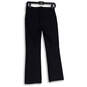 Womens Blue Flat Front 5-Pocket Design Straight Leg Dress Pants Size 00 image number 2
