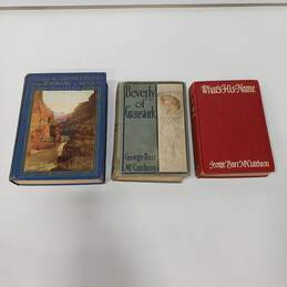 Antique Trio of Assorted Edwardian Novels