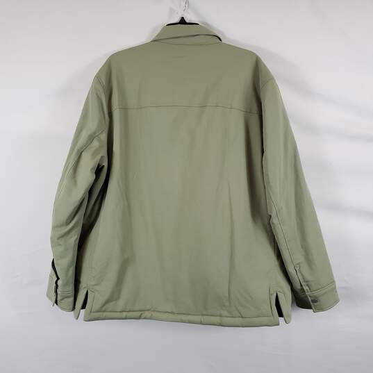 Alfani Men's Olive Green Bomber Jacket SZ XL image number 4