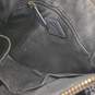 Fossil Black & Gray Patterned Coated Canvas Flat Small Crossbody image number 3