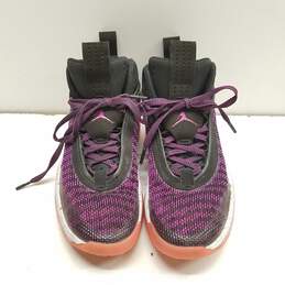 Nike Air Jordan 36 First Light Purple, Black, Orange, White Sneakers CZ2650-004 Size 8.5