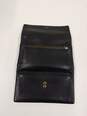 Fossil Black Trifold Snap Wallet image number 3