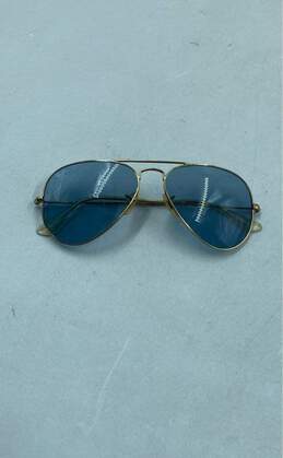 Ray Ban Gold Sunglasses - Size One Size