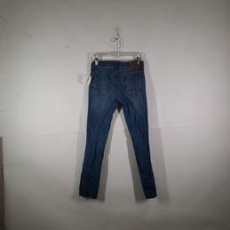 Womens Medium Wash 5 Pocket Design Denim Skinny Leg Jeans Size 28/32 alternative image