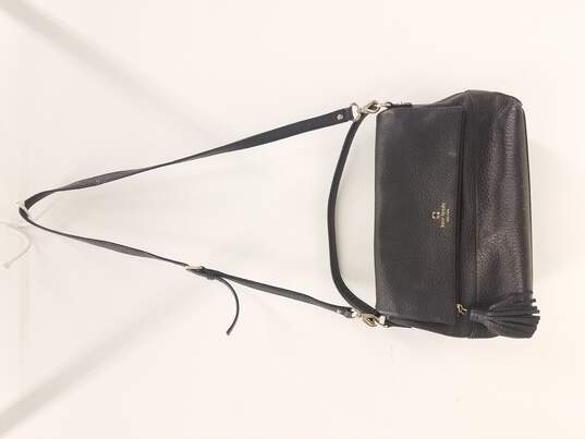 Kate Spade Tassel Detail Crossbody Bag in Black