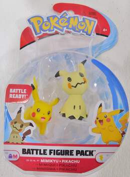Rare Pokemon Jazwares Mimikyu & Pikachu Battle Figure Pack Action Figures