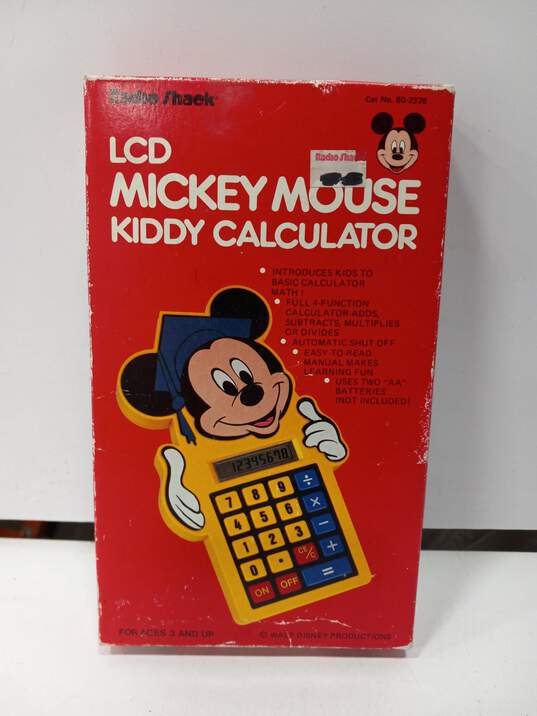 Vintage Mickey Mouse Calculator image number 1