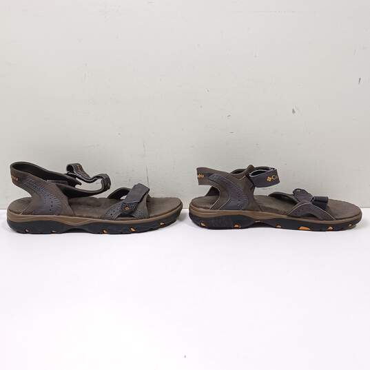 Columbia HQ Men's Brown Water Sandals Size 8 image number 2