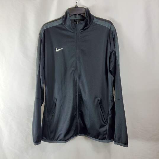 Nike Men's Athletic Jacket Full Zip Polyester RN 56323 CA 05553 Size XL -  Black