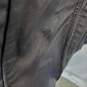 Men's Black Izod Leather Jacket Size L image number 3