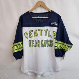 Seattle Seahawks mesh jersey women's L