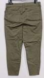 Liverpool Los Angeles Women's Green Gia Glider Crop Pants Size 14/32 image number 2