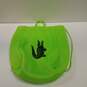 Lacoste Nylon Drawstring Tote Bag Neon Green image number 6