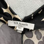 Womens Nude Black Leopard Print Sleeveless V-Neck Sheath Dress Size 8 image number 3