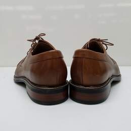Men's Size 12 Brown Leather Dress Shoes alternative image