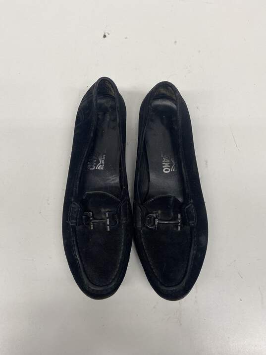 Salvatore Ferragamo Black Loafer Casual Shoe Men 9 image number 7