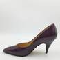 Gucci Leather Pump Women's Sz.35 Maroon image number 2