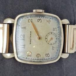 Waltham 10k Gold Filled 6/0-C Mvmt 17 Jewels Manual Wind Vintage Watch