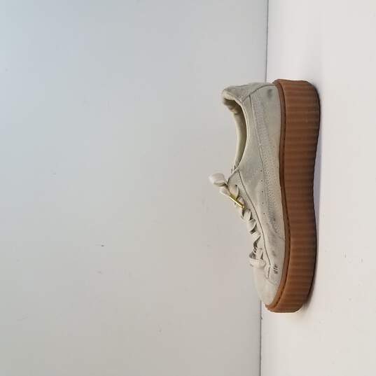 lezer woordenboek Eik Buy the Puma Shoes | Puma X Fenty By Rihanna Suede Creepers Sneakers |  Color: Cream Size 7.5 | GoodwillFinds