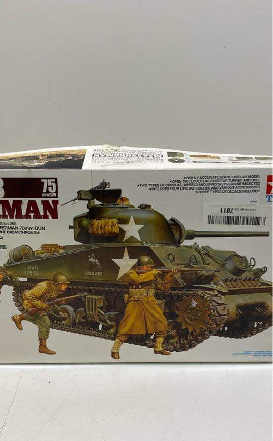 Tamiya 1/35 US Medium Tank M4A3 SHERMAN Plastic Model Kit image number 4