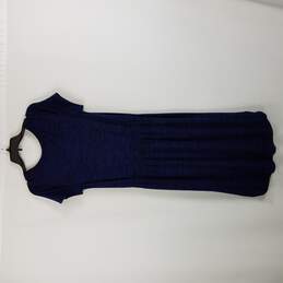 APT 9 Women Dark Blue Midi Dress M alternative image