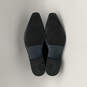 Mens Black Leather Snip Toe Wingtip Perforated Oxford Dress Shoes Sz EUR 44 image number 5