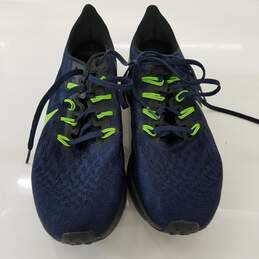 Nike Zoom Seattle Seahawks Sneakers Blue/Green Men's Size 7.5
