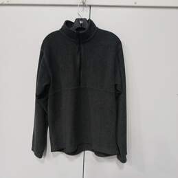 Men's Columbia Gray 1/4 Zip Sweatshirt Sz M