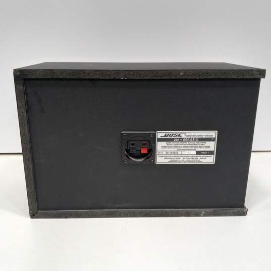 One Black Bose 201 Series III Speaker image number 2