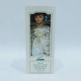 Vintage Seymour Mann Special Edition Collector's Edition Animated Musical Porcelain Doll NIB