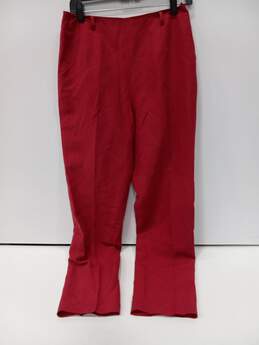 Talbots Women's Red Pants Size 8