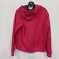 Under Armor Pink Pullover Hoodie Women's Size L image number 4