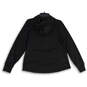 Womens Black Long Sleeve Quarter Zip Pullover Hoodie Size Small image number 2