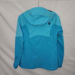 Marmot Blue Gore Windstopper Full Zip Hooded Jacket Size M alternative image
