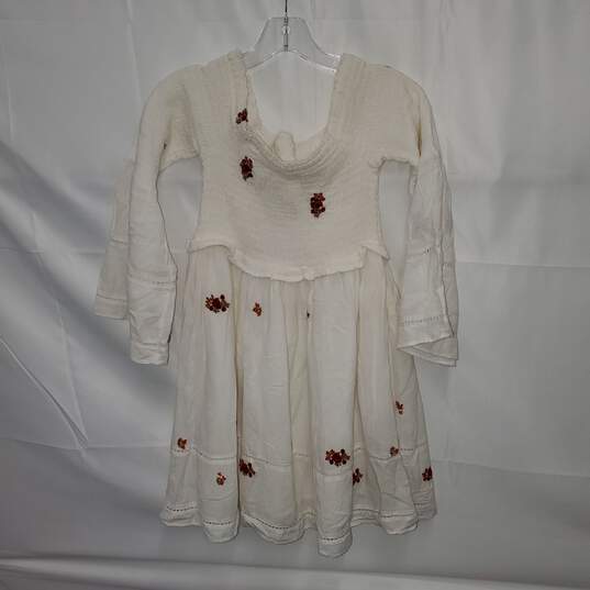 Free People Counting Daisies Embroidered Off the Shoulder Dress Size S image number 2
