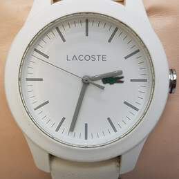 Lacoste 37mm Case White rubber Active Sports Lady's Quartz Watch alternative image