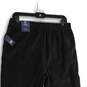 NWT Womens Black Sport Knit High Rise Pull-On Ankle Pants Size M 10-12 image number 4