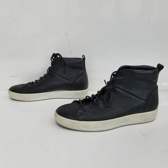 Ecco High Top Sneakers Black Size 9 image number 2
