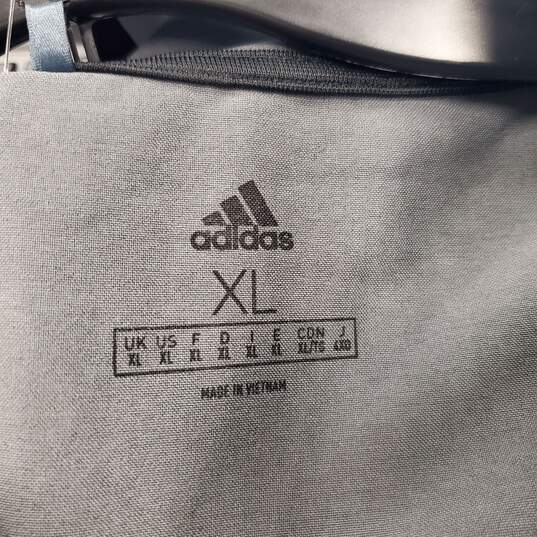 Adidas Men Gray Rain Jacket XL NWT image number 1
