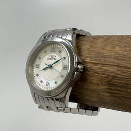 Designer Invicta Wildflower Silver-Tone Stainless Steel Analog Wristwatch alternative image