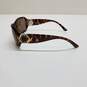 AUTHENTICATED Marc by Marc Jacobs Rectangular Brown Tort Sunglasses image number 2