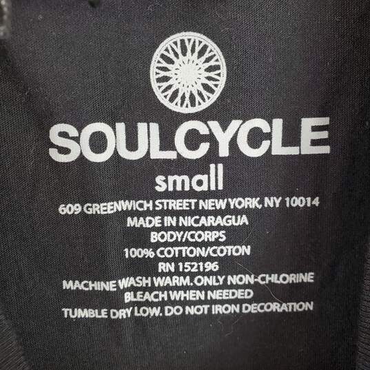 Soulcycle Men Black Logo Tank Top S NWT image number 3