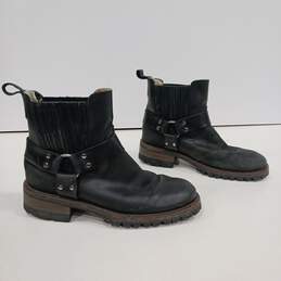 Women's Black GBX Heeled Boots Size 8.5