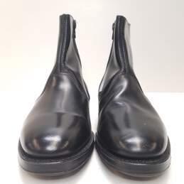 John White Leather Ankle Chelsea Boots Black 7 alternative image