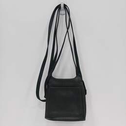 Fossil Black Leather Crossbody Bag