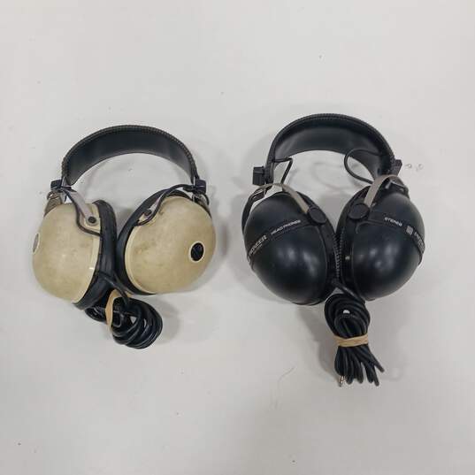 Pair of Vintage Pioneer Headphones image number 1