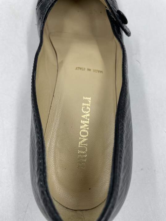 Authentic Bruno Magli Black Patent Mary Janes W 7 image number 8