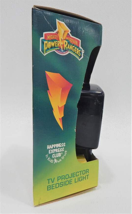 VTG 1994 Mighty Morphin Power Rangers TV Projector Soft Glow Bedside Light IOB image number 2