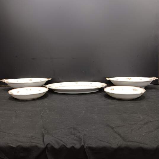 F&B Co. Meito Dinner Service Set Assorted 5pc Lot image number 1